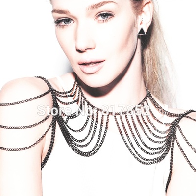 ALLOY CHAIN DOUBLE SHOULDERS CHAINS BODY 