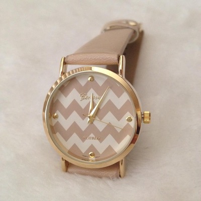 Bone Chevron Watch