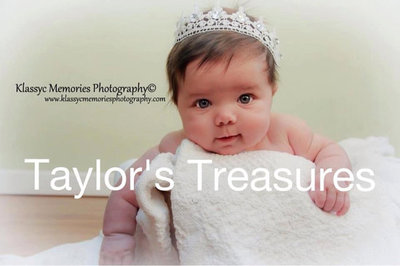 Taylors Treasures - Lace Princess Crown W/ Rhinestones - Perfect For A Photo Prop