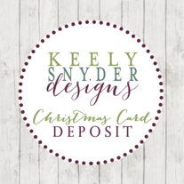christmas // holiday card · deposit