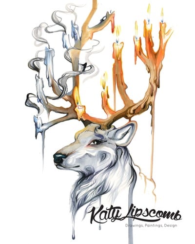 Stag Spirit - Print