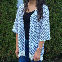 Chic Sophistication Kimono Cardigan