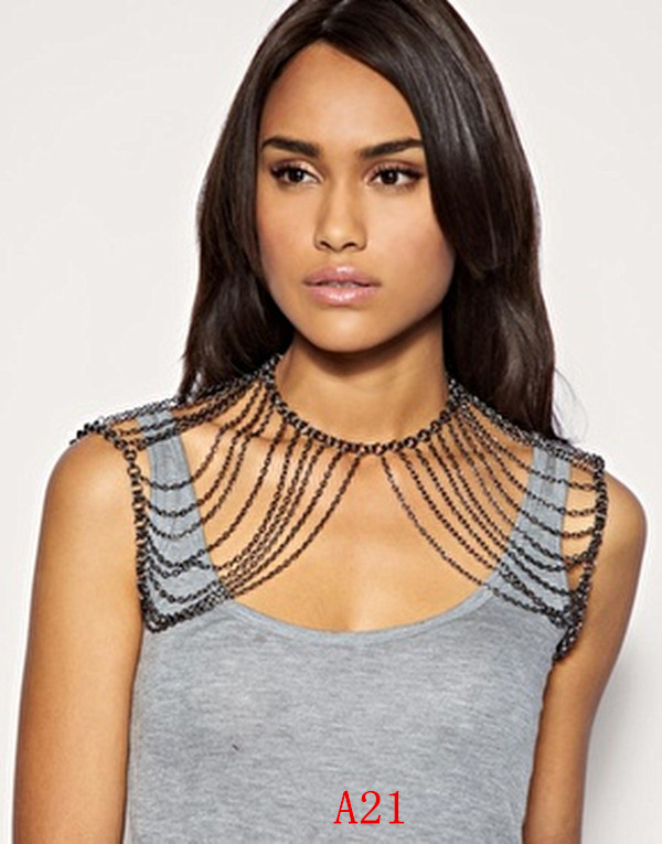 DOUBLE SHOULDERS BODY CHAIN