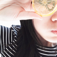 Lemon hair tie - Thumbnail 1