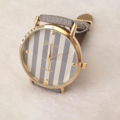 Stripe Gray Watch