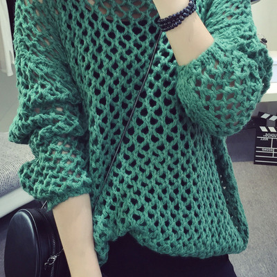Fashion hollow-out sweater