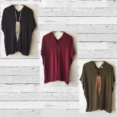 Asymmetrical knit top - Thumbnail 3