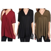 Asymmetrical Knit Top - Thumbnail 1