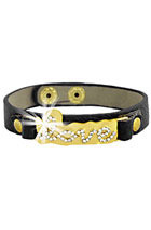 Rhinestone Accent Love Bracelet