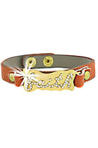  Rhinestone Accent Faith Bracelet