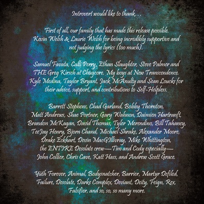 Introvert - self-helpless