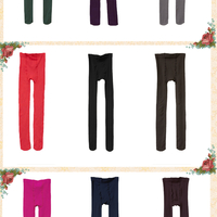 L-XL 12 colors Bigger Taller Girls Candy Bottoming Thights SP153344 - Thumbnail 4