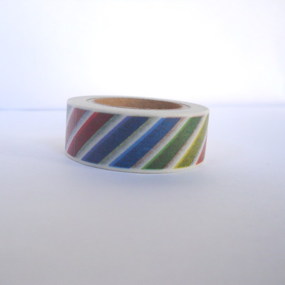 Rainbow diagonal washi  - Thumbnail 5