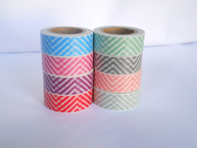 Horizontal Chevron Washi 