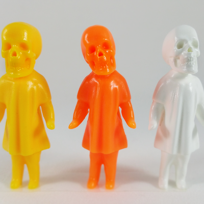 Dead charlotte - bootleg resin action figure (candy corn edition)