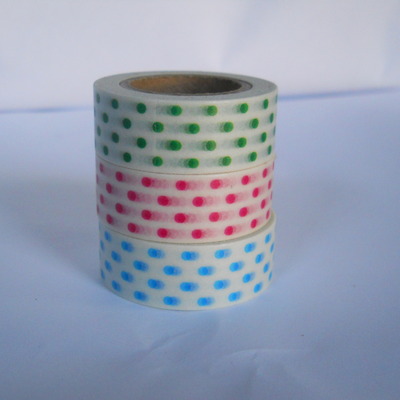 Polka dot washi 