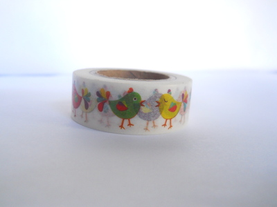 Tutti Fruity Birdie washi 