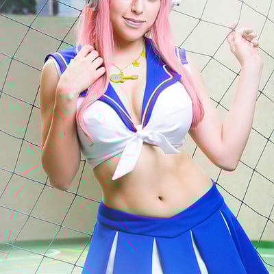 Nadyasonika as super sonico 11x17