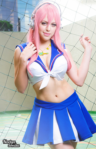 Nadyasonika as super sonico 11x17