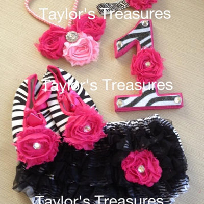 Taylors treasures - ultimate 1st birthday photo prop 5pc set - cake smash - any pattern or theme - perfect for photo