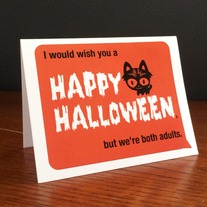 Sarcastic Halloween Card