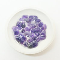 Amethyst Ring Dish Gemstone Tealight Holder - Thumbnail 1