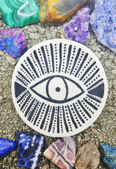 Evil Eye Ring Dish Small Jewelry Dish