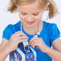 Royal Blue & White Necklace  - Thumbnail 1