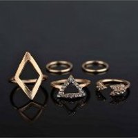 5 pc. Gothic Geometric Knuckle  - Thumbnail 1