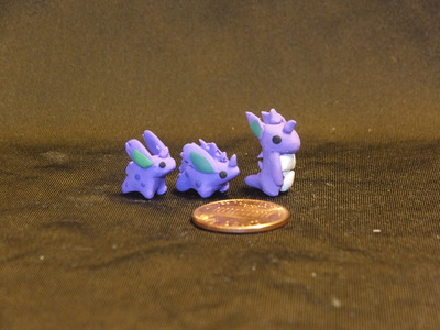 Mini Pokemon #32,33,34