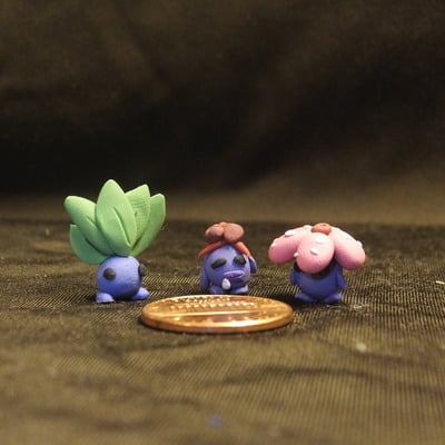 Mini pokemon #43,44,45