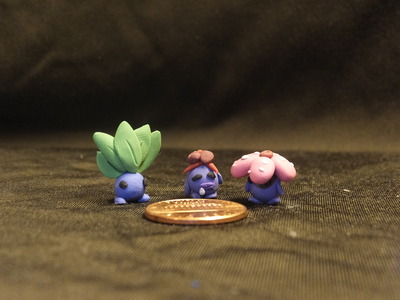 Mini Pokemon #43,44,45