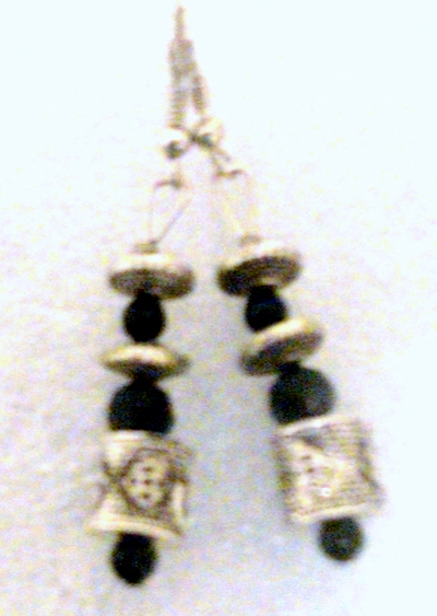 Antique Silver w/ Black beauty