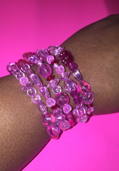 Beaded Wraparound Bracelet