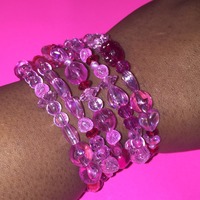 Beaded Wraparound Bracelet - Thumbnail 1
