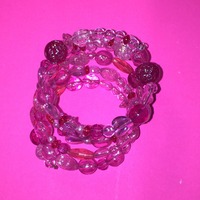 Beaded Wraparound Bracelet - Thumbnail 4