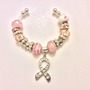 Breast Cancer Awareness Bangle Bracelet-3