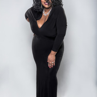 Black Convertible Dress - Thumbnail 1