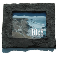 8x10 Black rock picture frame - Thumbnail 2