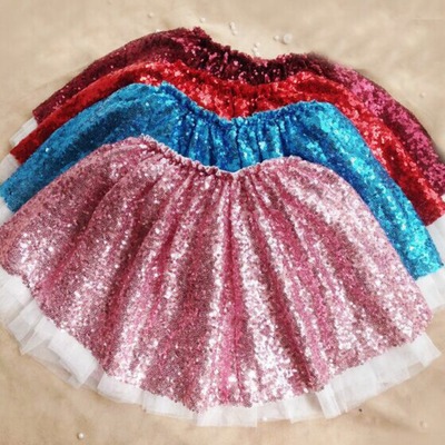 Sparkle "everywhere" skirts