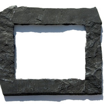 11x14 Black rock picture frame 
