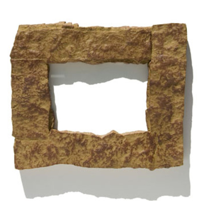 4x6 tan rock picture frame 