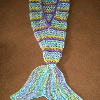 Mermaid Lapghan Blanket  - Thumbnail 1