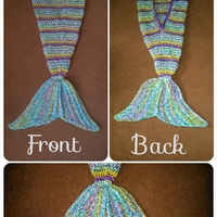 Mermaid Lapghan Blanket  - Thumbnail 2