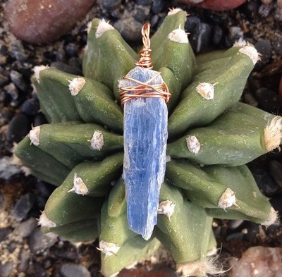 Blue Kyanite Pendant