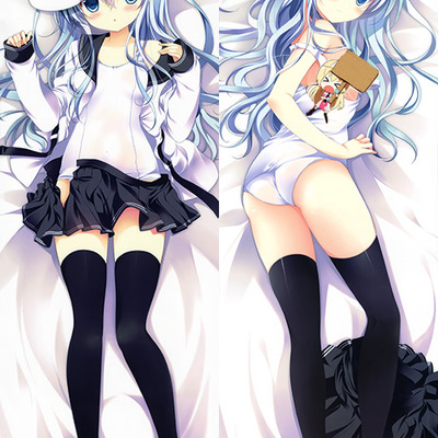 Brand new hibiki - kantai collection anime dakimakura japanese hugging body pillow cover h3030