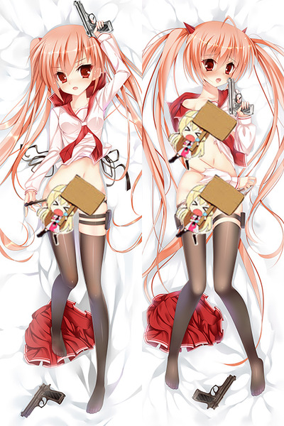 Brand New Aria Kanzaki - Aria the Scarlet Ammo Anime Dakimakura Japanese Hugging Body Pillow Cover H3034