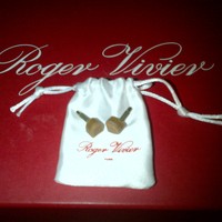 ROGER VIVIER "Spuntata Gigi" Red Patent Italian Leather Peep Toe Pump - Thumbnail 3