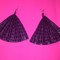 Paper Fan Earrings - Thumbnail 4