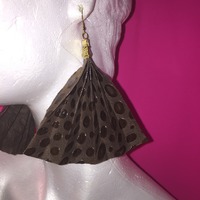 Paper Fan Earrings - Thumbnail 3